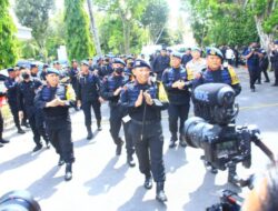 Kapolri Rayakan HUT Brimob ke-77 Secara Sederhana di Posko Command Center 91 ITDC Bali