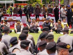 Kapolri dan PJU Mabes Gelar Gladi Bersih dan Apel Pasukan KTT G20 di Bali