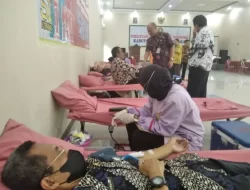 Mantap, HUT PGRI dan Korpri Banjarnegara Kumpulkan 114 Kantung Darah