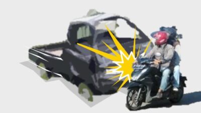 Motor Tabrak Pikap Parkir di Jalur Belik- Randudongkal Pemalang, 2 Orang Tewas