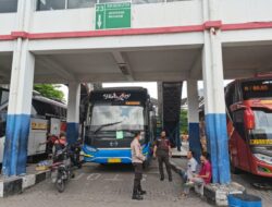 Ops Puri Agung 2022, Pengamanan Penumpang Bus dari Terminal Purabaya ke Bali