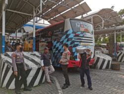 Patroli Terminal Bus Purabaya, Dalam Ops Puri Agung 2022