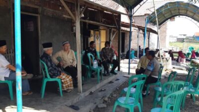 Peduli Dengan Warganya, Polsek Demak Kota Takziyah Warga yang Meninggal Dunia