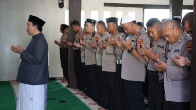 Peduli Gempa Cianjur, Polres Demak Gelar Sholat Ghaib dan Penggalang Dana