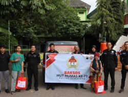 Peringati HUT Humas Ke 71, Humas Polres Semarang bagikan Paket Sembako