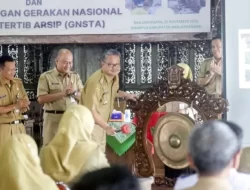 Pj Bupati Banjarnegara Canangkan Gerakan Nasional Sadar Tertib Arsip