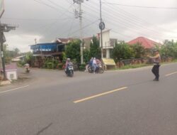 Polres Banjarnegara Lakukan Pengamanan Arus Lalin Pagi Hari Jaga Kamseltibcarlantas