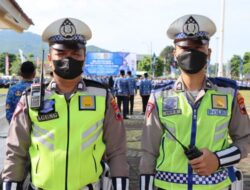 Polres Banjarnegara Lakukan Pengamanan Upacara HUT Ke-51 KORPRI dan HUT Ke-77 PGRI