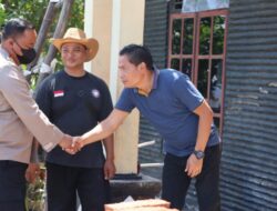 Polres Demak Terjunkan Personel Bantu Korban Angin Puting Beliung