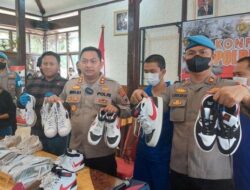 4 Orang Tersangka Pencurian Sepatu di SCI ditangkap Polres Salatiga