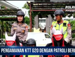 Patroli Berkuda Diterjunkan Untuk Perkuat Pengamanan KTT G20