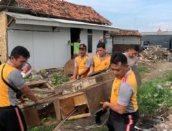 Program Bedah Rumah, Polres Rembang Renovasi Rumah Warga Tak Layak Huni
