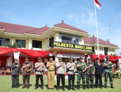 Resmikan Polresta Magelang, Kapolda Jateng : Anggota Lebih Peka Tangkap Harapan Masyarakat