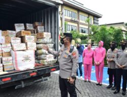 Respon Cepat Polresta Sidoarjo Kirimkan Bantuan untuk Korban Gempa Cianjur