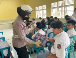 Satlantas Polres Rembang Blusukan ke Sekolah-sekolah Himbau Tertib Berlalu-lintas