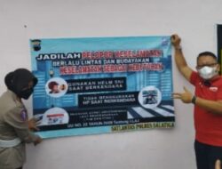 Satlantas Polres Salatiga Launching Kampung Tertib Lalulintas
