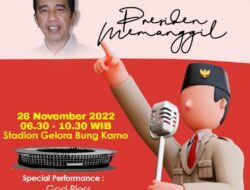 Silaturahmi Nasional “Nusantara Bersatu” di GBK Besok Bakal Dihadiri Gabungan Relawan Jokowi Berbagai Daerah
