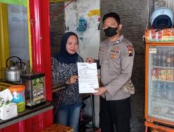 Program SPKT Door to Door Polres Rembang, Bikin Surat Kehilangan Cukup Dari Rumah