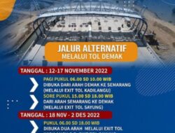 Tol Semarang-Demak Dibuka. Simak Jadwal dan Jalurnya, Jangan Salah Pilih Waktu