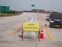 Tol Semarang-Demak Seksi II Dibuka Fungsional 18 November 2022