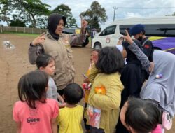Trauma Healing Polri Kembalikan Senyum Anak-anak dan Ibu-ibu Korban Gempa Cianjur
