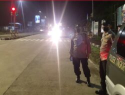 Untuk Kondusifitas Kamtibmas Dan Berikan Kenyamanan Kepada Masyarakat Patroli Malam Polsek Tingkir Sambang Ke Exit Tol Salatiga