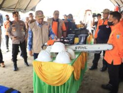 Wakapolres Rembang beserta Anggota Hadiri Acara Apel Siaga Bencana Kabupaten Rembang