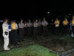 11 Bintara Remaja Polres Batang Jalani Pembinaan Tradisi