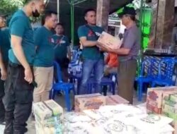 Luar Biasa, Ershi Pati Peduli Korban Banjir di Gunungpanti Winong, Beri Bantuan Sembako