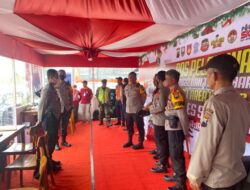 Hari pertama Ops Lilin Candi 2022, Kapolres Semarang Cek sejumlah Pospam