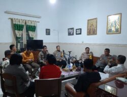 Kapolres Rembang bersama Pamatwil dan PJU Patroli Tinjau Perayaan Ibadah Malam Natal 2022