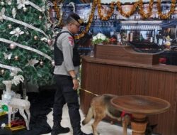 6 Gereja di Kabupaten Pati Dijaga Ketat Saat Natal, Anjing Pelacak Dikerahkan