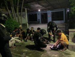 6 Pemuda Diamankan Tim Sparta Polresta Surakarta Sedang Asyik Pesta Miras dan Bawa Obat Terlarang