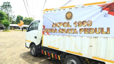 Alumni Akpol 1990 Batalyon Dhira Brata Bantu Korban Gempa Cianjur