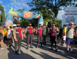 Antisipasi Gangguan Kamtibmas, Polres Banjarnegara Lakukan Pengamanan Fun Run 5 Kilometer Hari Juang Kartika TNI AD