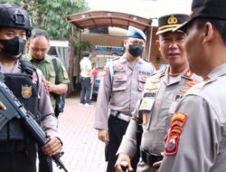 Antisipasi Pelaku Teror, Polres Banjarnegara Perketat Penjagaan Keluar Masuk Markas