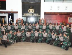 Belajar Sejarah Polri, Siswa Diklat Integrasi TNI-Polri Kunjungi Museum Polri