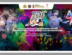 Bentuk Kepedulian Polri Kepada Seniman Jalanan Polri Gelar Police Art Festival 2022