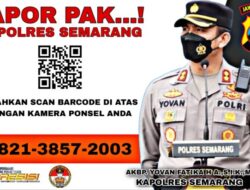 Beri kemudahan dalam laporan, Polres Semarang siapkan Barcode