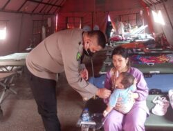 Dokkes Polri Beri Layanan Maksimal Posko Pengungsian Gempa Cianjur yang Sehat dan Bersih