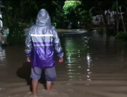 Dua Tanggul Sungai Kaliombo Pati Kembali Jebol, Ratusan Rumah Warga Terendam Banjir