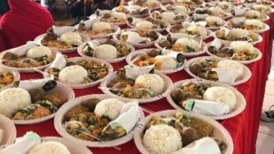 FKIK UKSW Salatiga Ikut Pecahkan Rekor Muri 14.000 Porsi Makanan Cegah Stunting