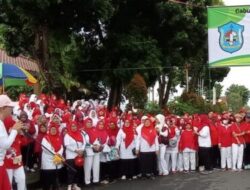 GOW Banjarnegara Gelar Senam Bersama dan Jalan Sehat Memperingati Hari Ibu ke-94