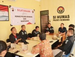 Jalin Silaturahmi Dengan Awak Media, Si Humas Polres Rembang Undang Ngopi Bareng