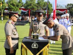 Kapolda Jateng Melantik 535 Bintara Baru di SPN Polda Jateng Purwokerto