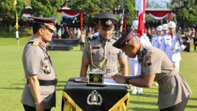 Kapolda Jateng Melantik 535 Bintara Baru di SPN Polda Jateng Purwokerto