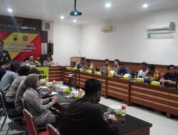 Kapolres Semarang Pimpin Konferensi Pers akhir tahun