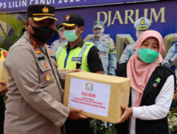 Kapolres dan Bhayangkari Demak Kunjungi Pos Pengamanan Nataru
