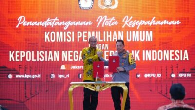 MoU dengan KPU, Kapolri: Jaga Persatuan dan Kesatuan di Pemilu Serentak 2024 Syarat Mutlak