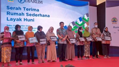 PT Djarum Bangun 10 Rumah Sederhana Layak Huni di Demak